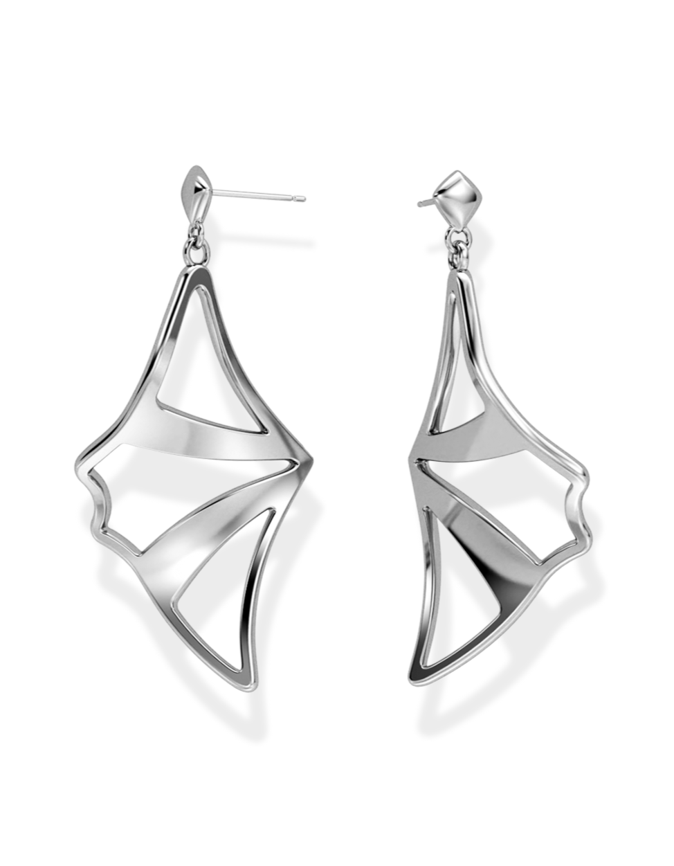 ILLUSION EARRINGS • Manta "Lefty"