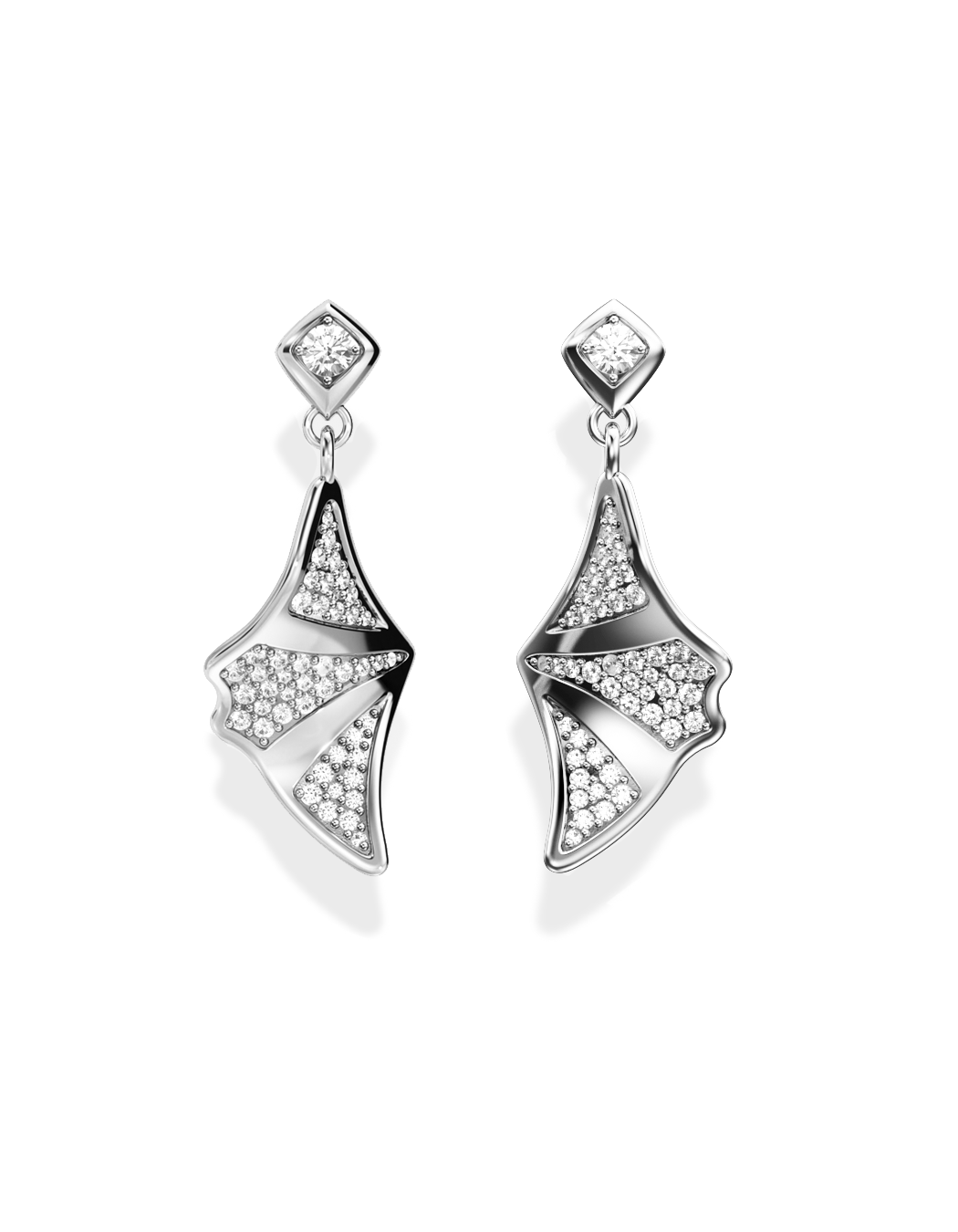 LUMEN EARRINGS • Manta "Lefty"