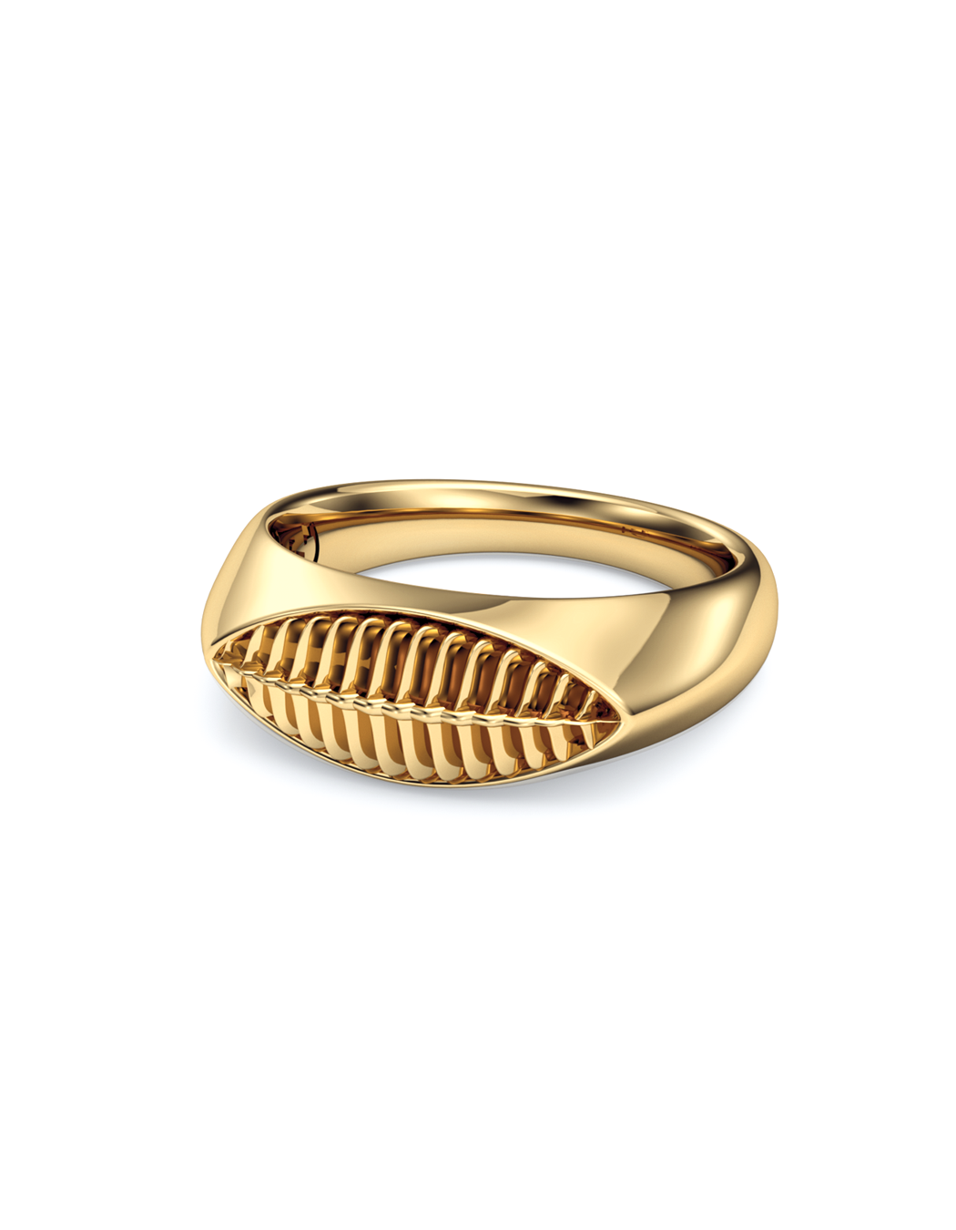 Manta Rakers Signet Ring 14k / 18k Gold