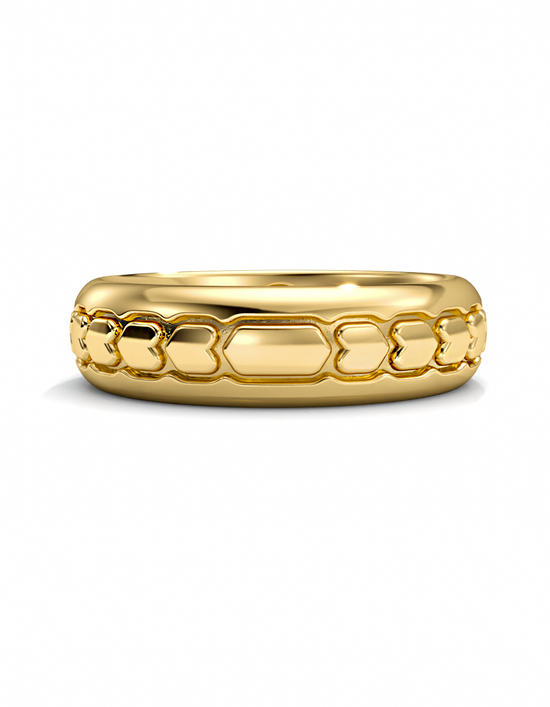 Serendipity Ring 14k / 18k Gold - 6mm width