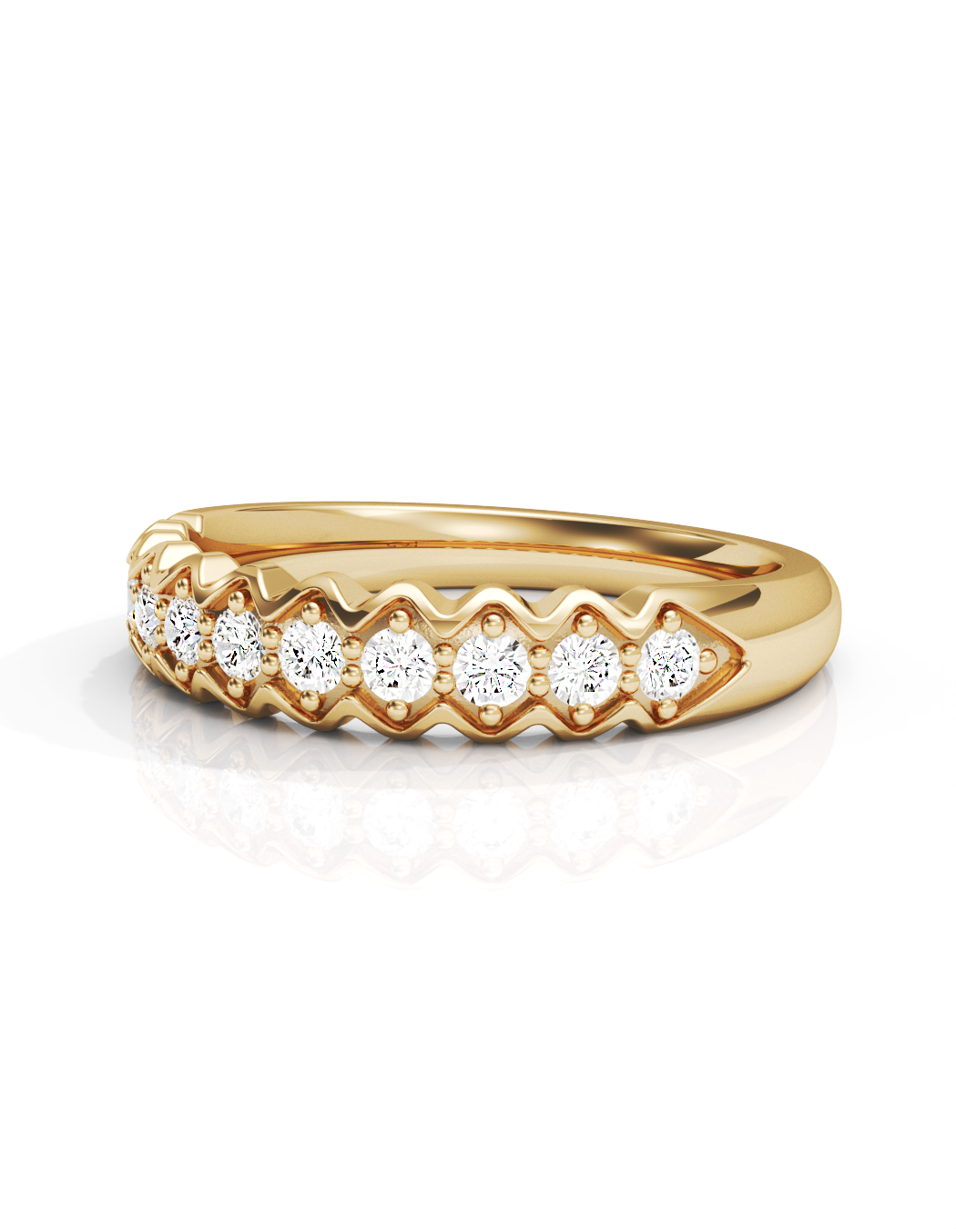 Soft Peak Ring 14k / 18k Gold