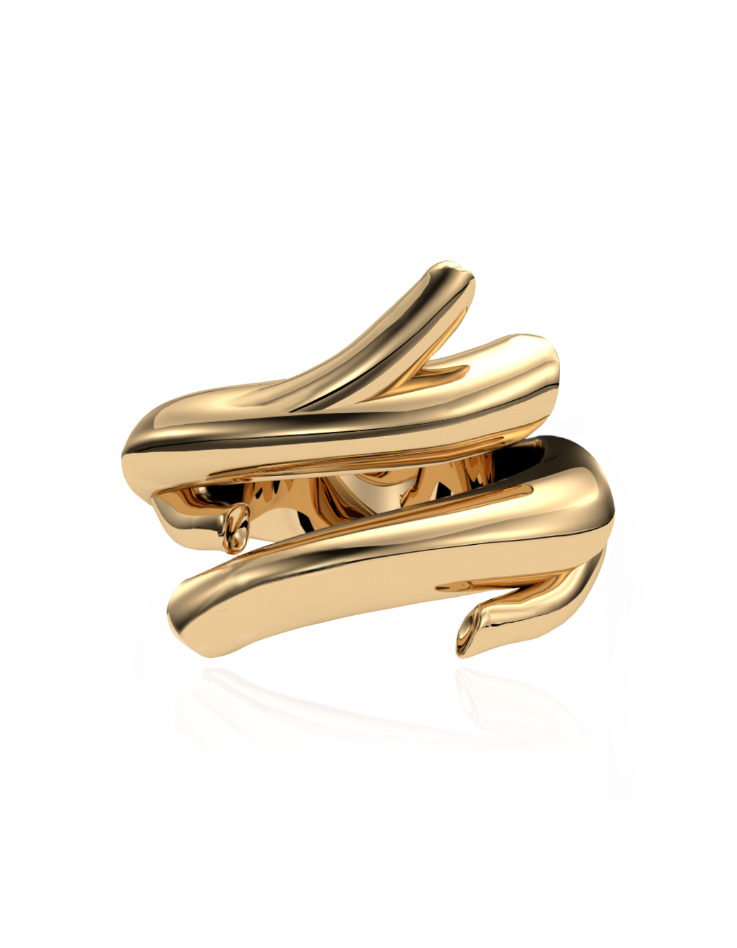 Coral Love Ring 14K / 18K Gold