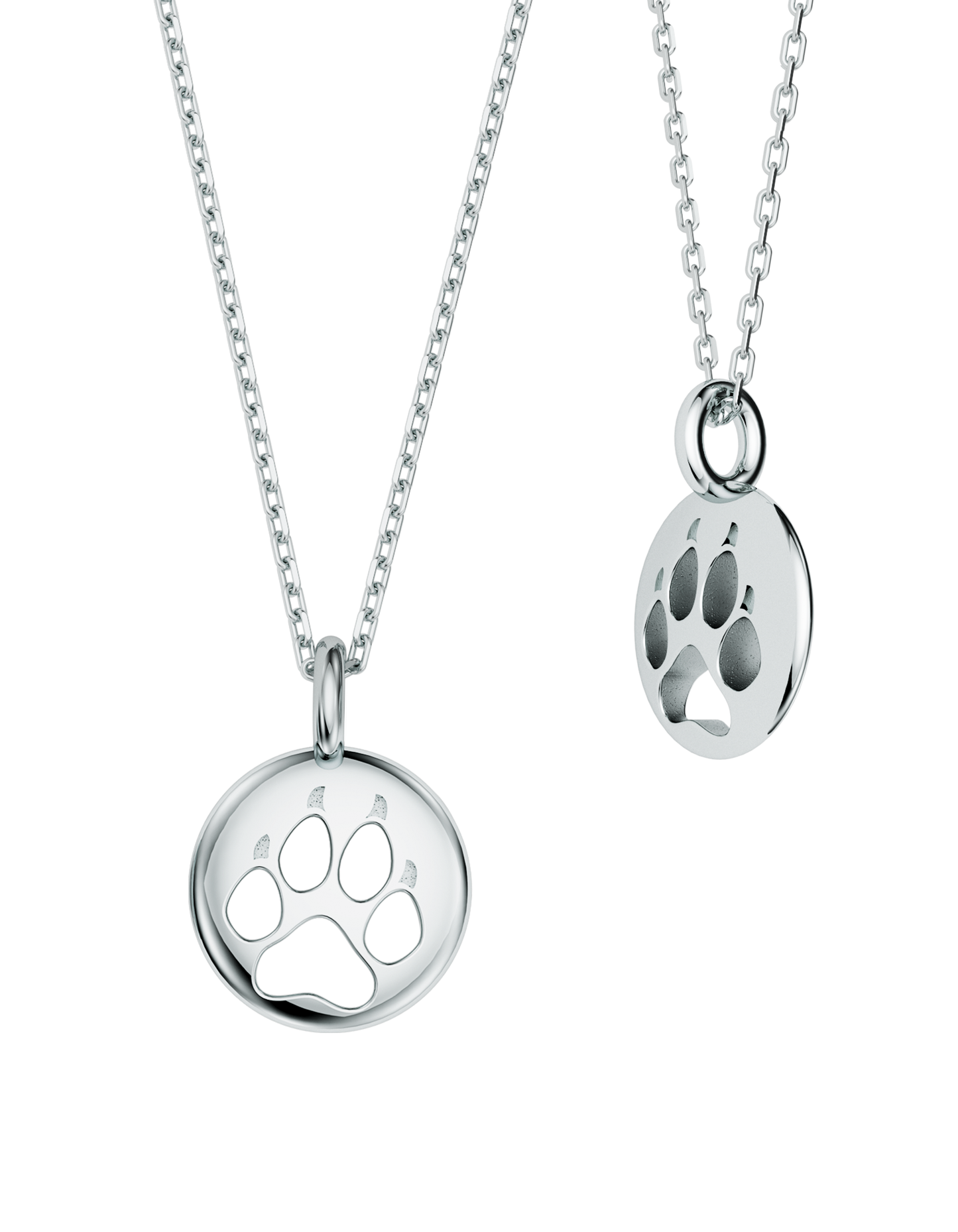 Paw Print Pendant