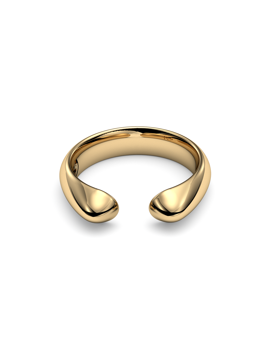 Manta Kiss Ring 14K /18K Gold