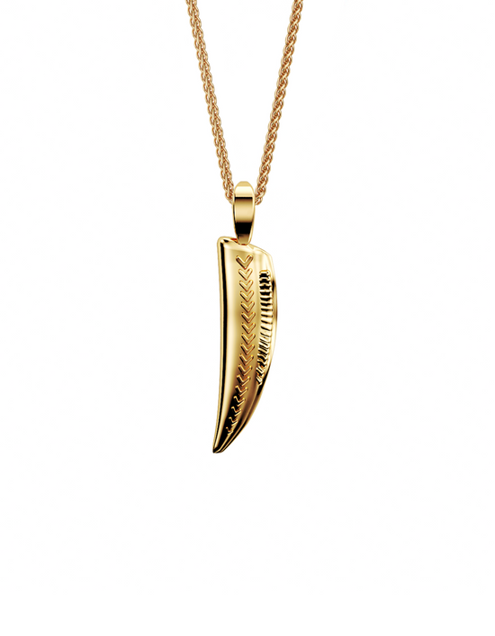 Pinna Necklace, Small 14k Gold