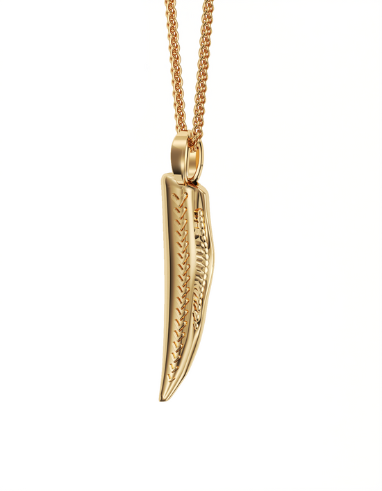 Pinna Necklace, Medium 14k Gold