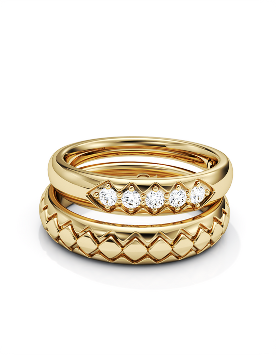 Anpé Atelier cph Monara Desi 18K Gold Ring w. Tourmaline, Sapphires &  Tanzanite – The Jewellery Room