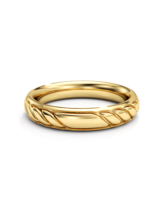 Accord Ring 14k / 18k Gold - 4mm width