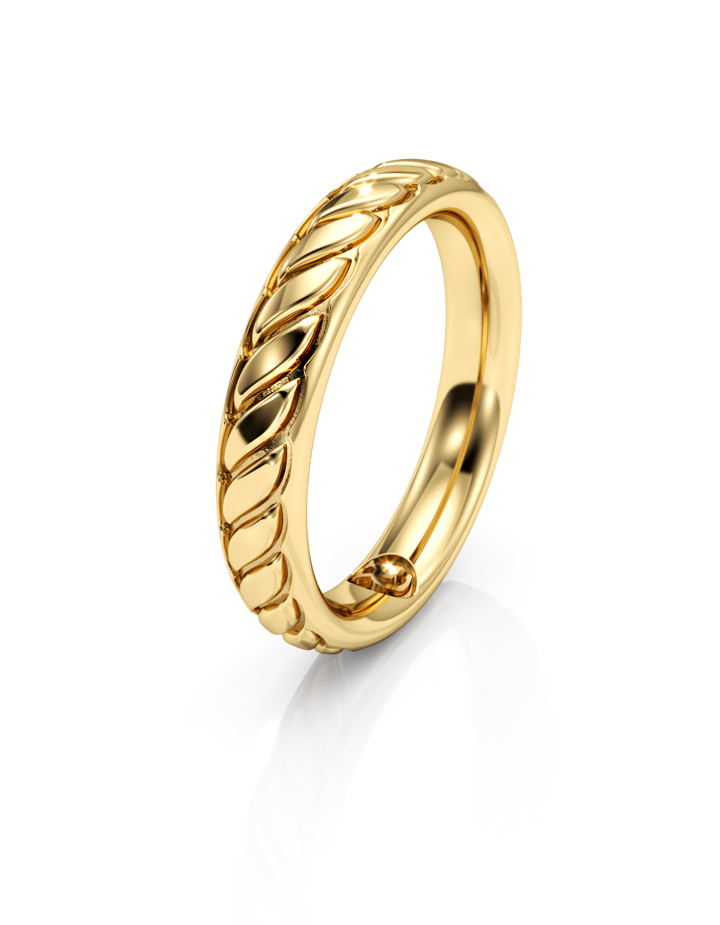 Accord Ring 14k / 18k Gold - 4mm width