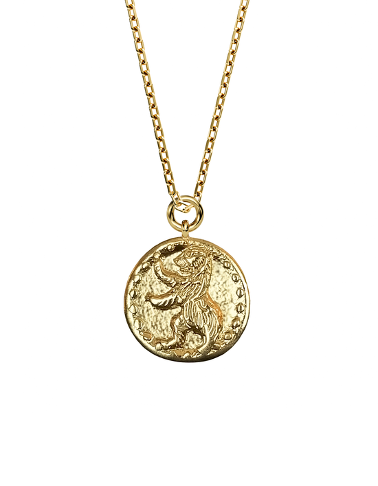 BEAR Spirit Amulet 14k Gold (Virgo)