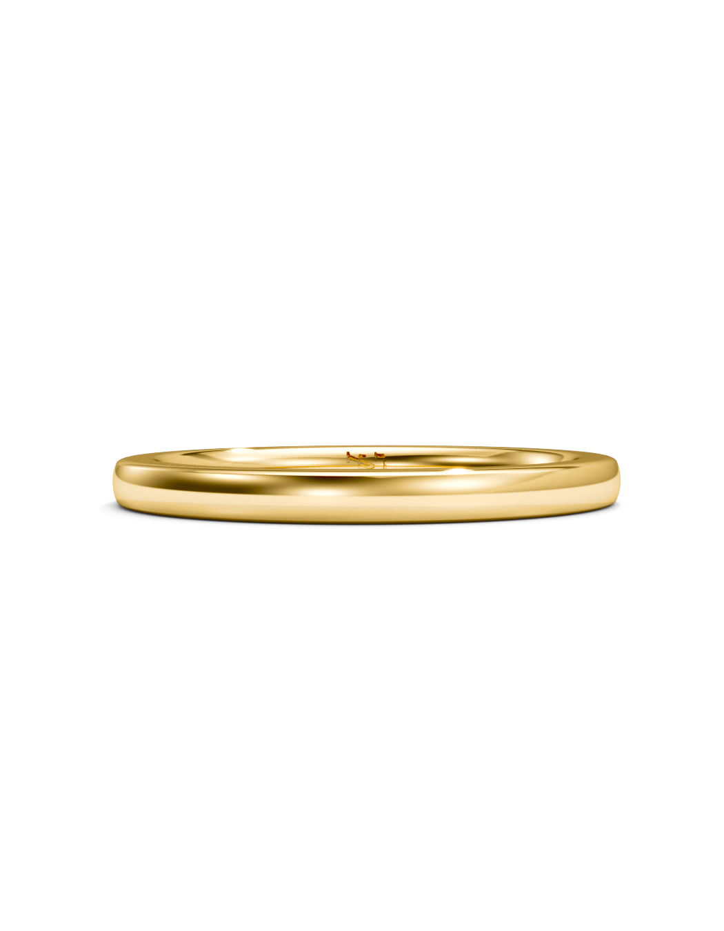 Bedrock Ring 14k / 18k Gold - 2mm