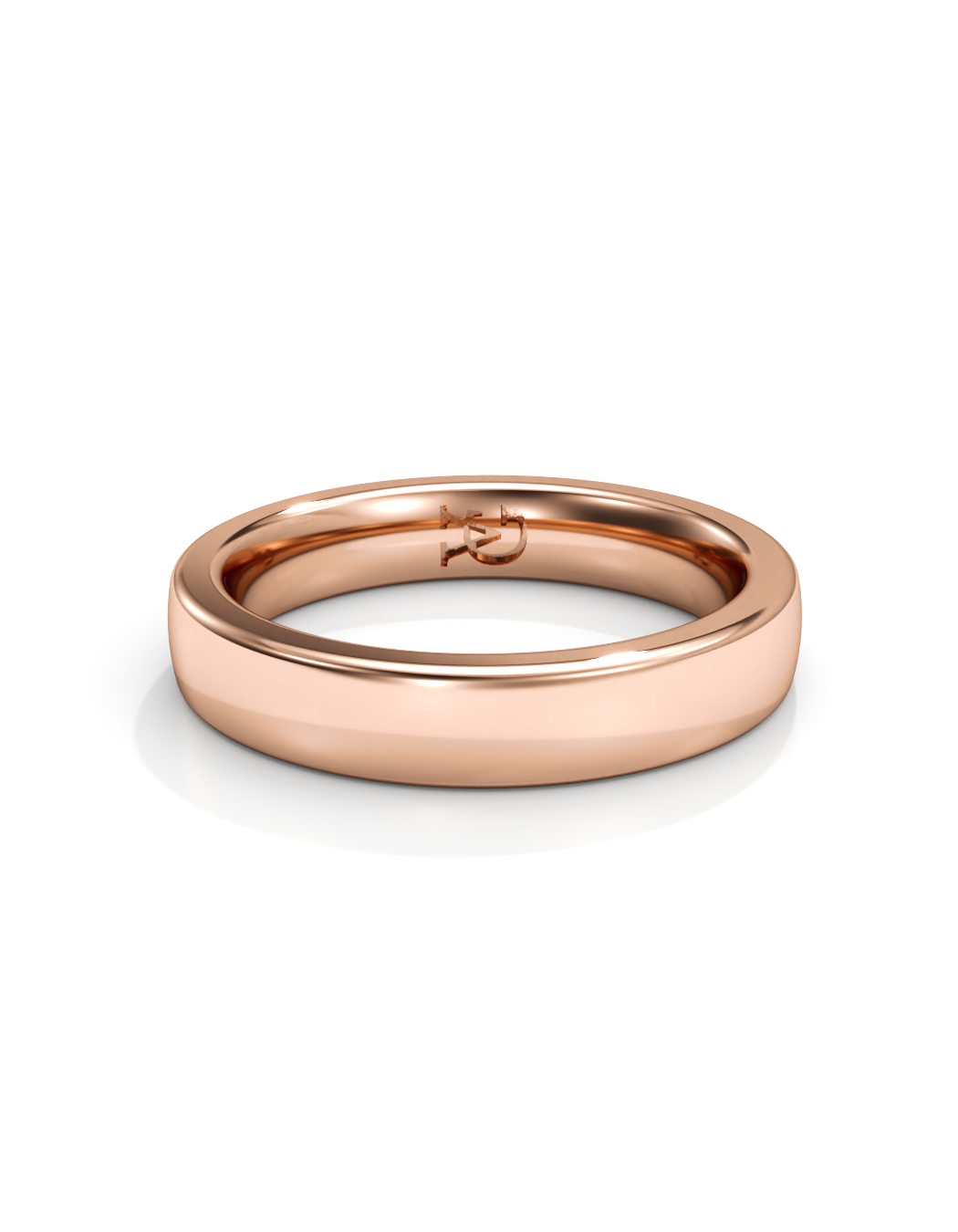 Bedrock Ring 14k / 18k Gold - 4mm