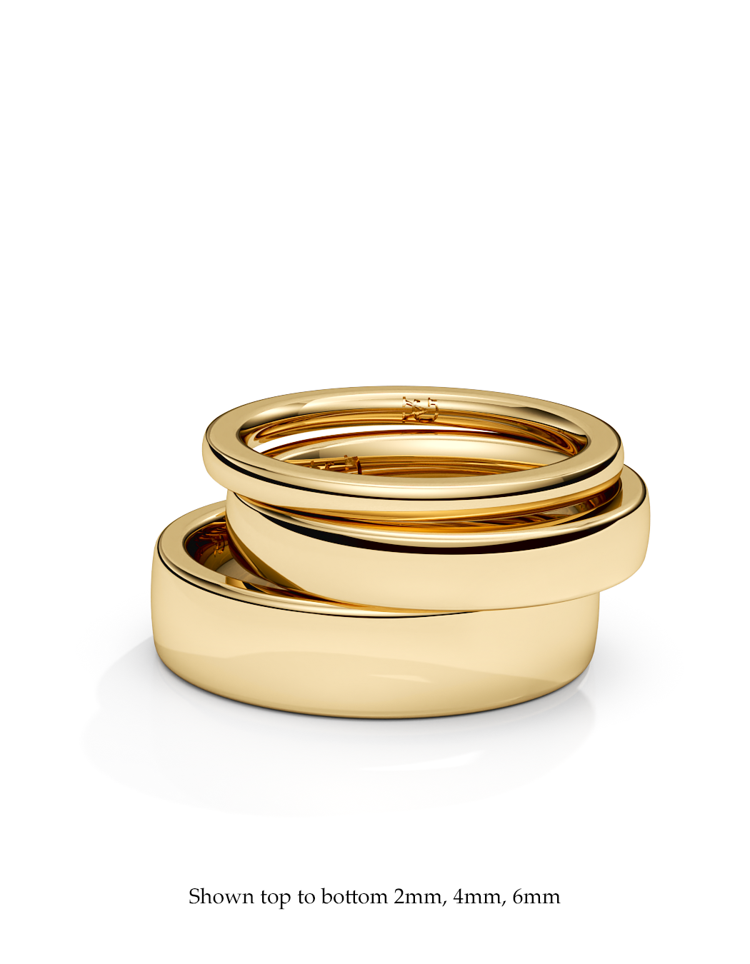 Bedrock Ring 14k / 18k Gold - 6mm