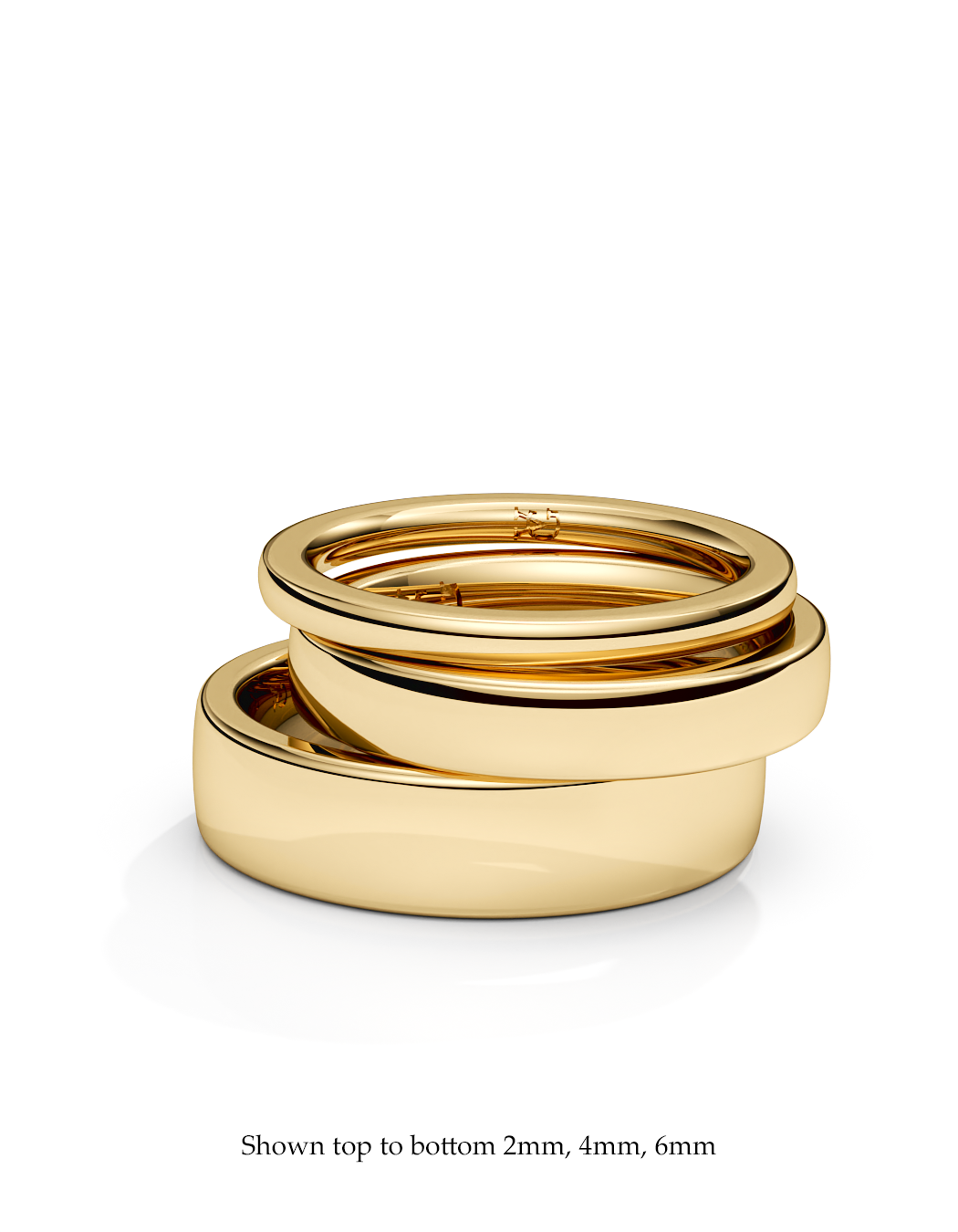 Bedrock Ring 14k / 18k Gold - 2mm