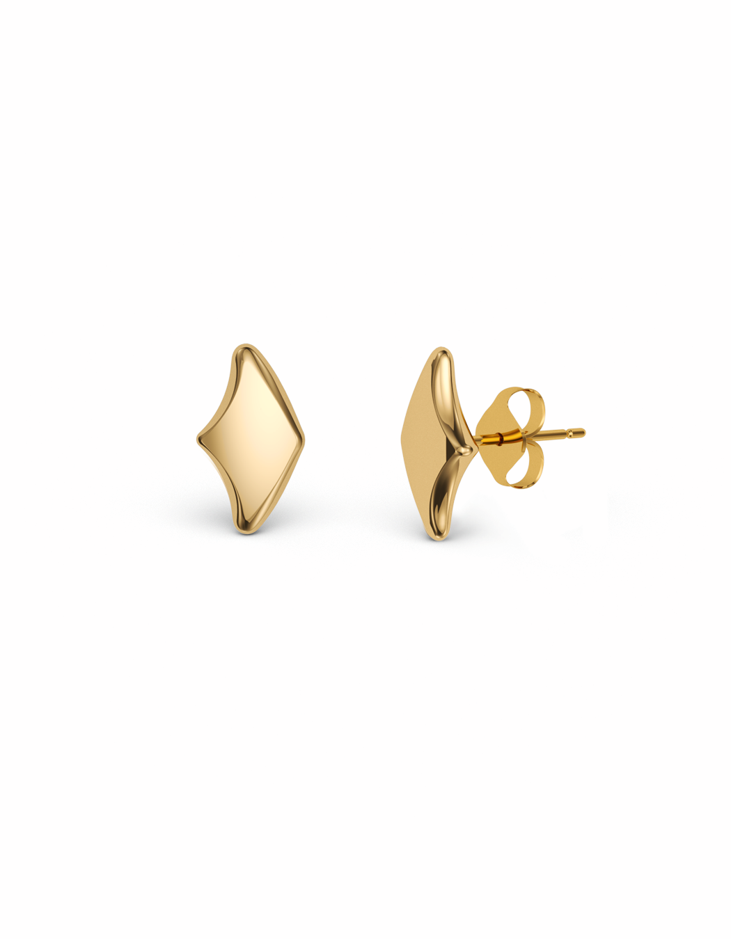 Manta Charmer Studs 14k / 18k Gold
