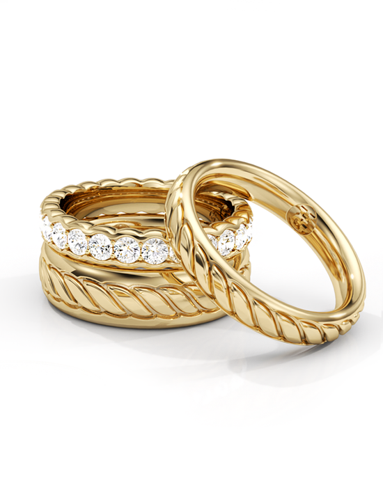 Accord Ring 14k / 18k Gold - 4mm width