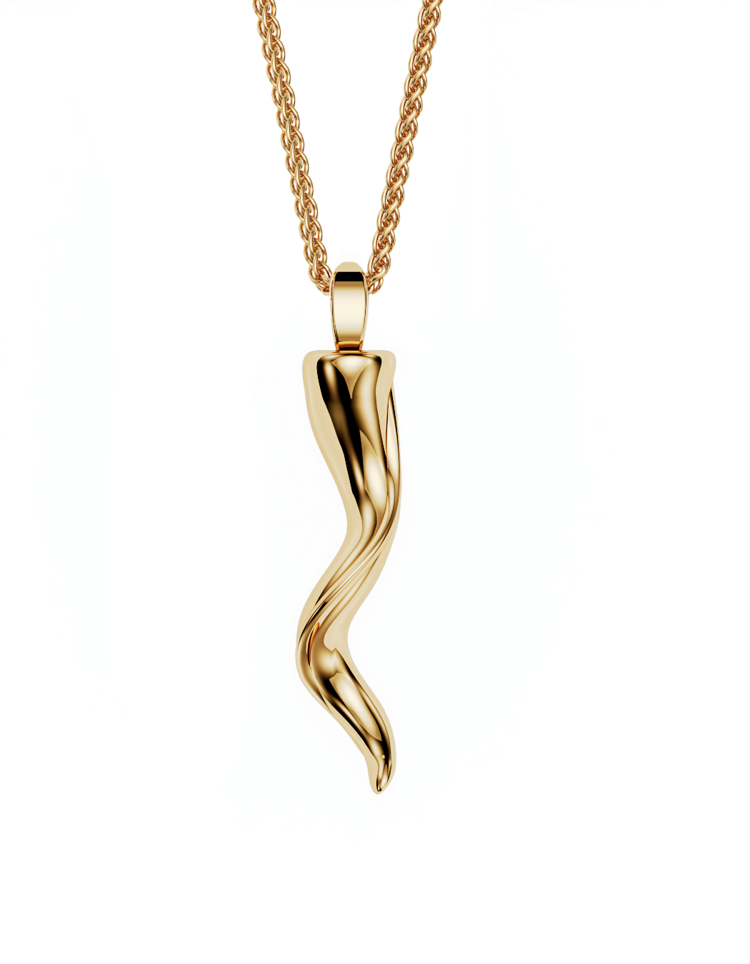 Fortuna Horn Necklace