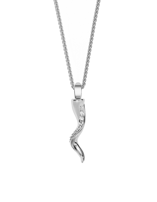 Fortuna Little Horn Necklace, Diamond Ridge