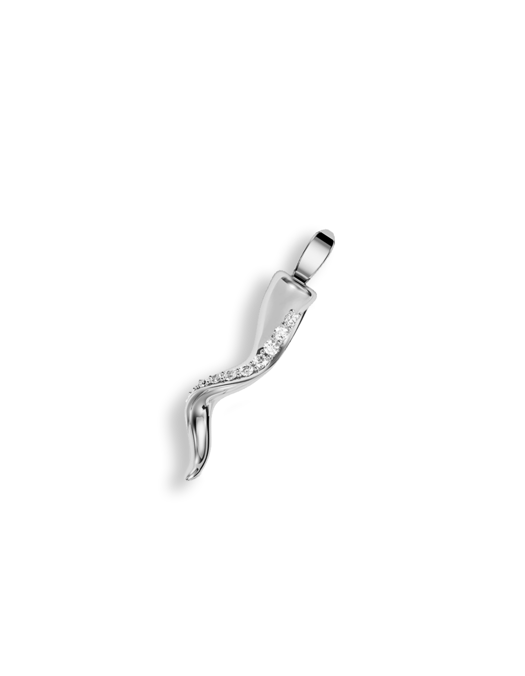 Fortuna Little Horn Pendant, Diamond Ridge