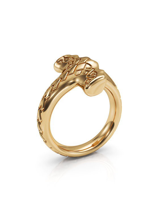 Hammerhead Shark Ring 14k / 18k Gold