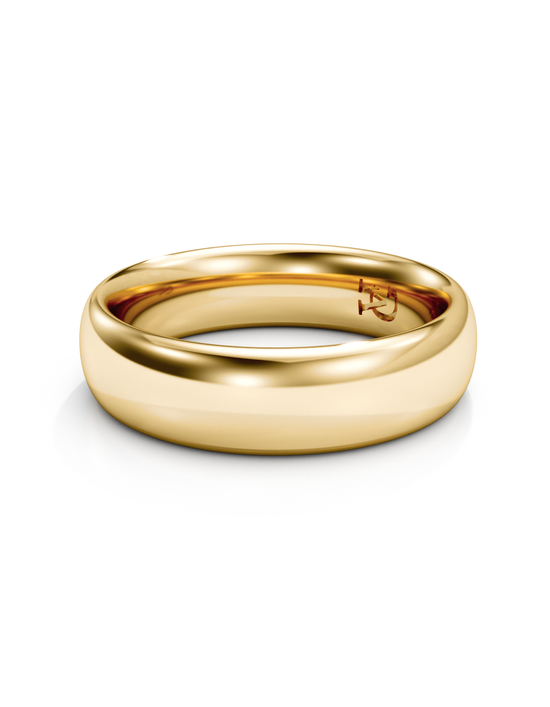 Harmony Ring 14k / 18k Gold - 6mm