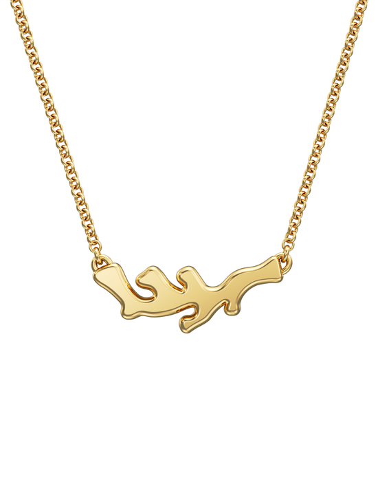 Load image into Gallery viewer, Coral Horizon Necklace 14k / 18k Gold