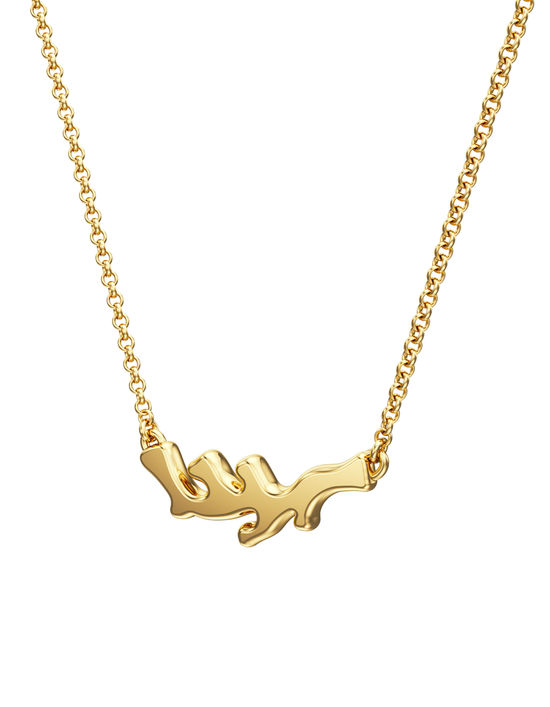 Load image into Gallery viewer, Coral Horizon Necklace 14k / 18k Gold