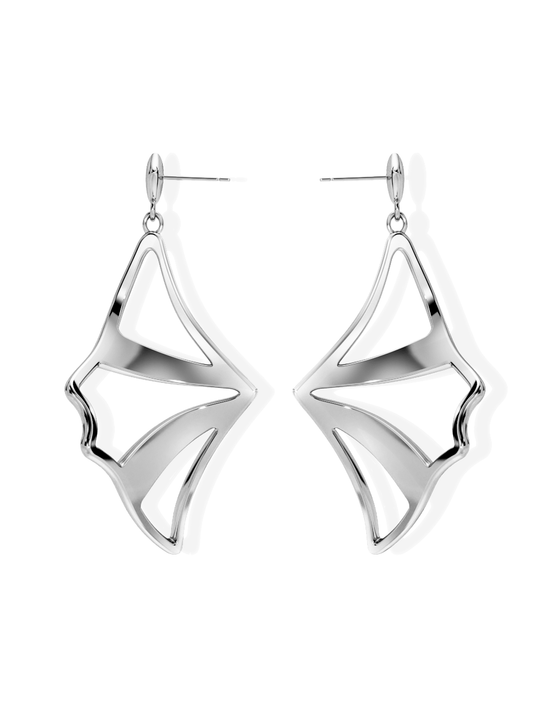 ILLUSION EARRINGS • Manta "Lefty"
