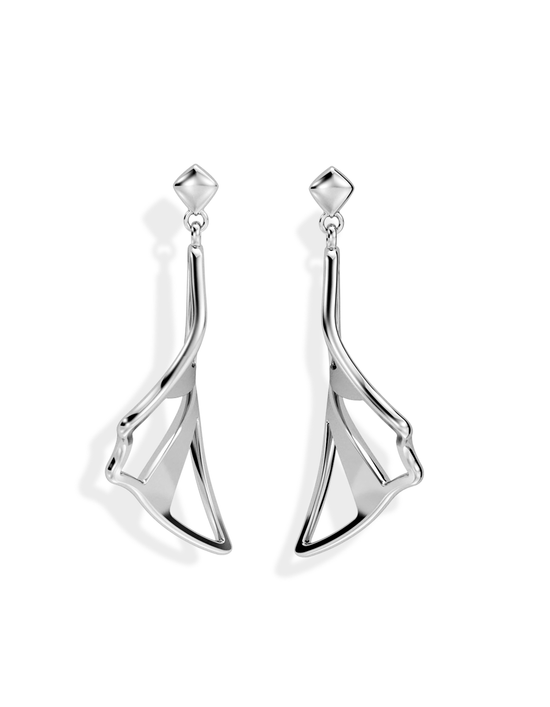ILLUSION EARRINGS • Manta "Lefty"