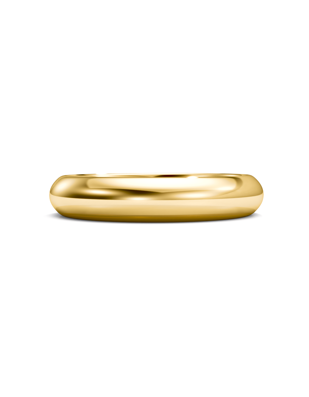 Endless Kiss Ring 14k / 18k Gold - 4mm