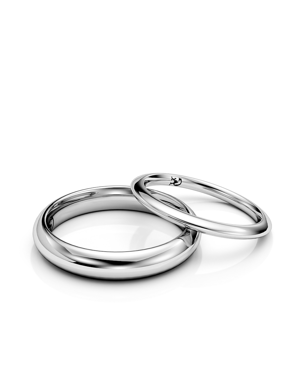 Endless Kiss Ring - 4mm