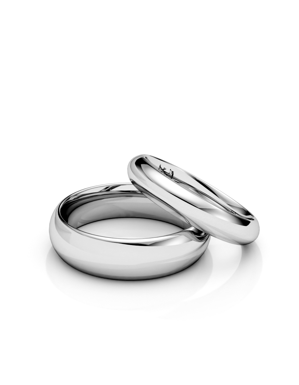 Endless Kiss Ring - 4mm