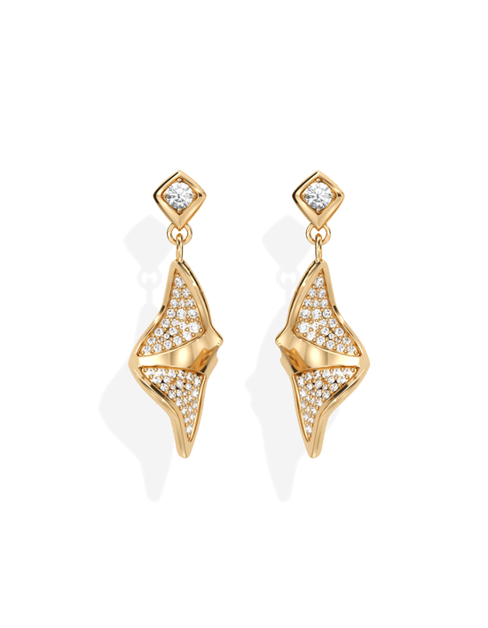 LUMEN EARRINGS • Manta "Flippy"