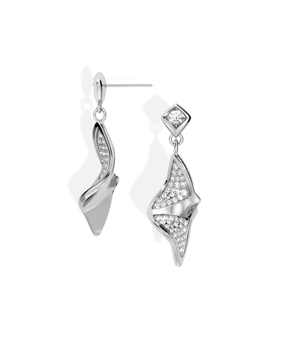 LUMEN EARRINGS • Manta "Flippy"