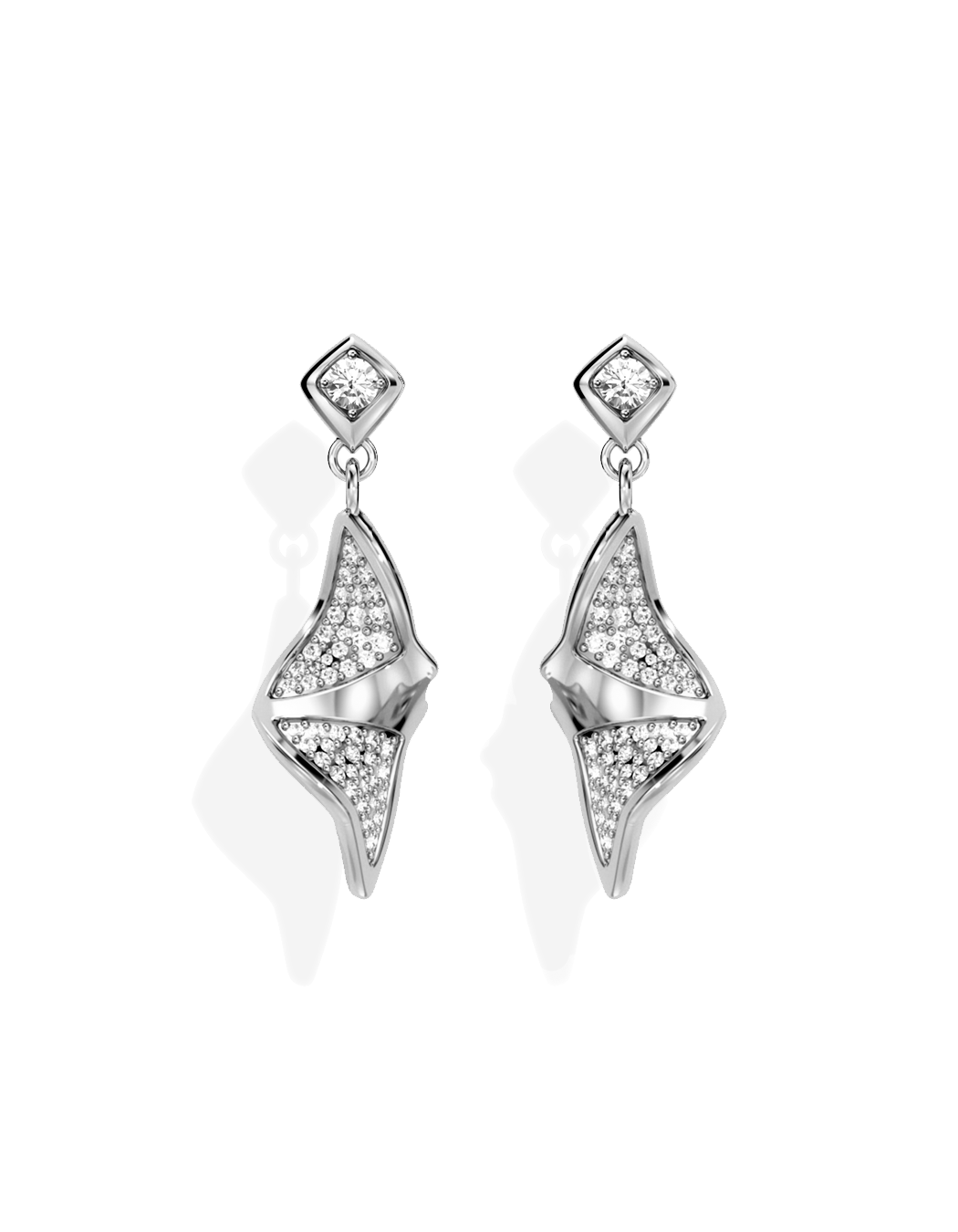 LUMEN EARRINGS • Manta "Flippy"