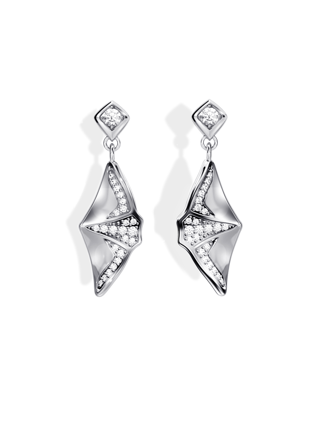LUMEN EARRINGS • Manta "Glidy"