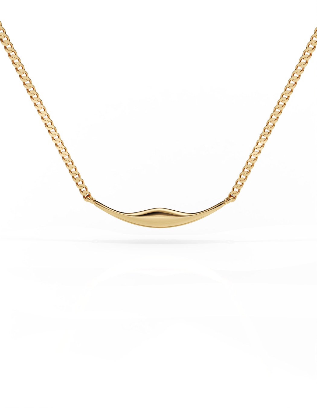 Mini Classic Manta Necklace 14K / 18K Gold
