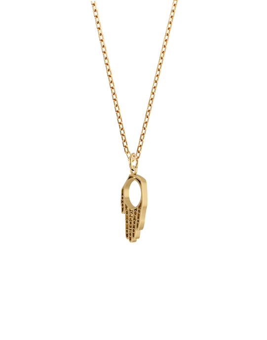 Protect What You Love Hamsa 14K / 18K Gold - Customizable