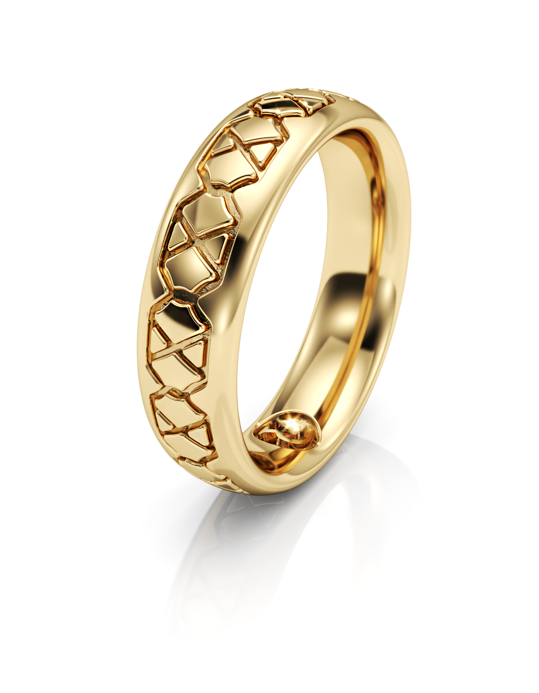 Reflections Ring 14k / 18k Gold - 6mm width