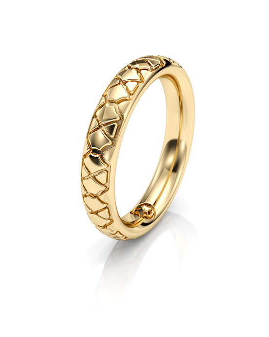 Reflections Ring 14k / 18k Gold - 4mm width