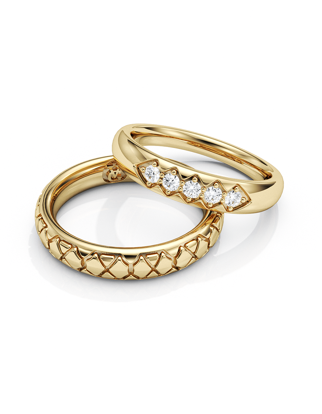 Reflections Ring 14k / 18k Gold - 4mm width