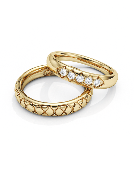 Reflections Ring 14k / 18k Gold - 4mm
