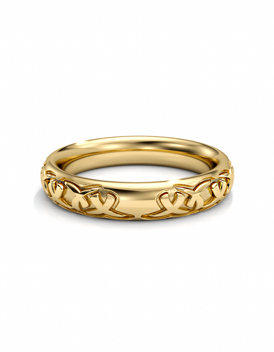 Resilience Ring 14k / 18k Gold - 4mm width