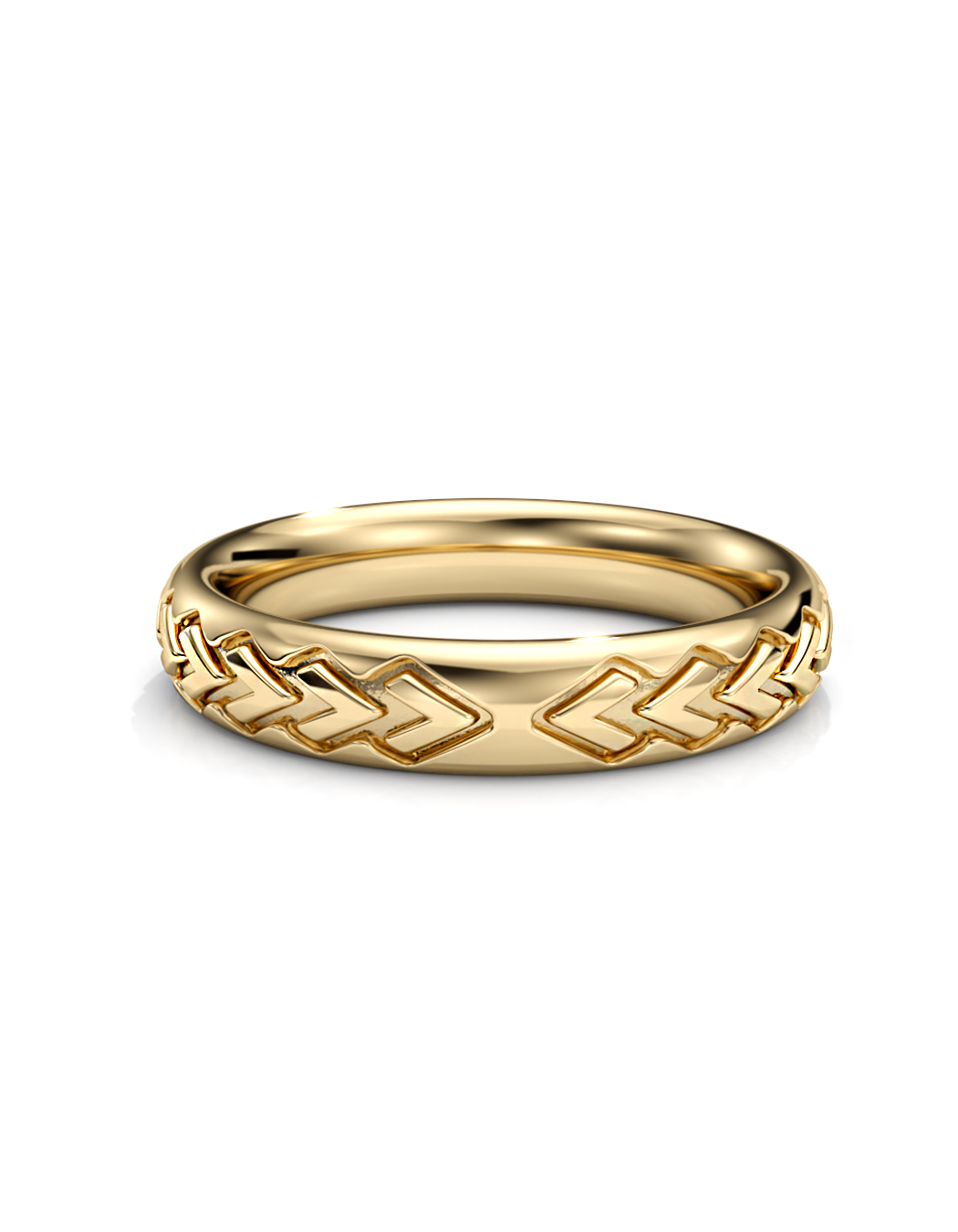 Sanctuary Ring 14k / 18k Gold - 4mm