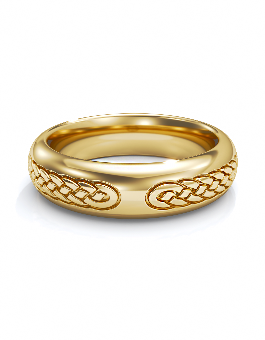 Sequoia Ring 14k / 18k Gold - 6mm width