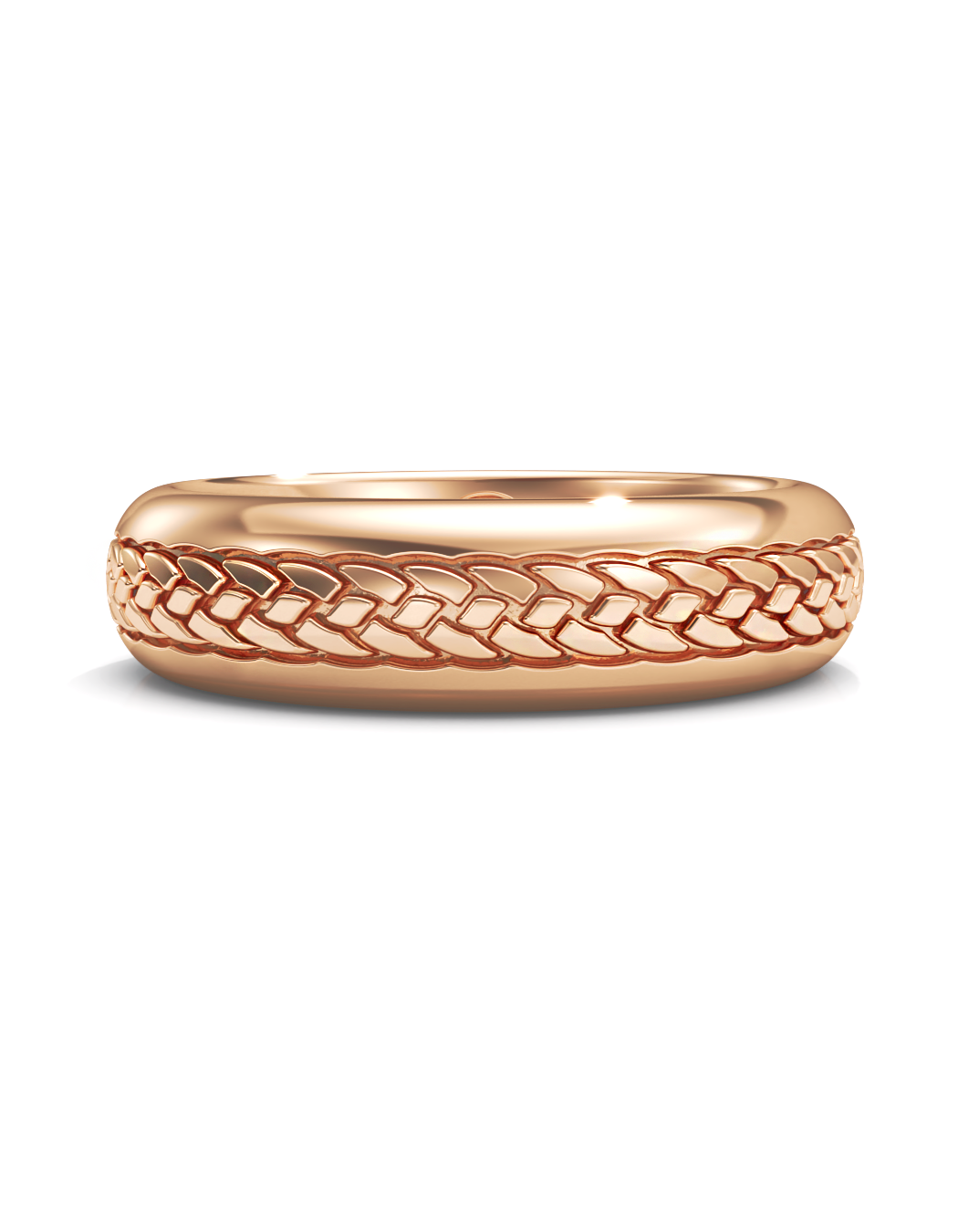 Sequoia Ring 14k / 18k Gold - 6mm width