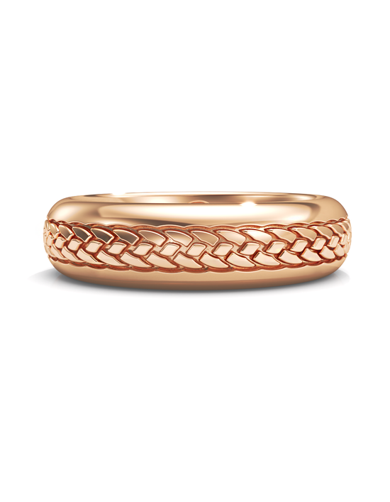 Sequoia Ring 14k / 18k Gold - 6mm width