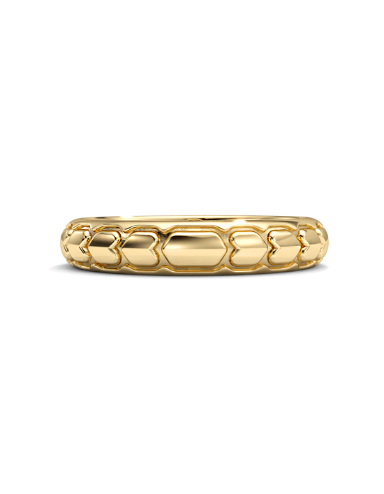 Serendipity Ring 14k / 18k Gold - 4mm width