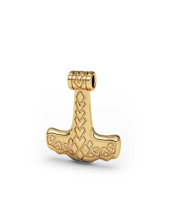 Load image into Gallery viewer, SHARK HAMMER PENDANT 14k GOLD