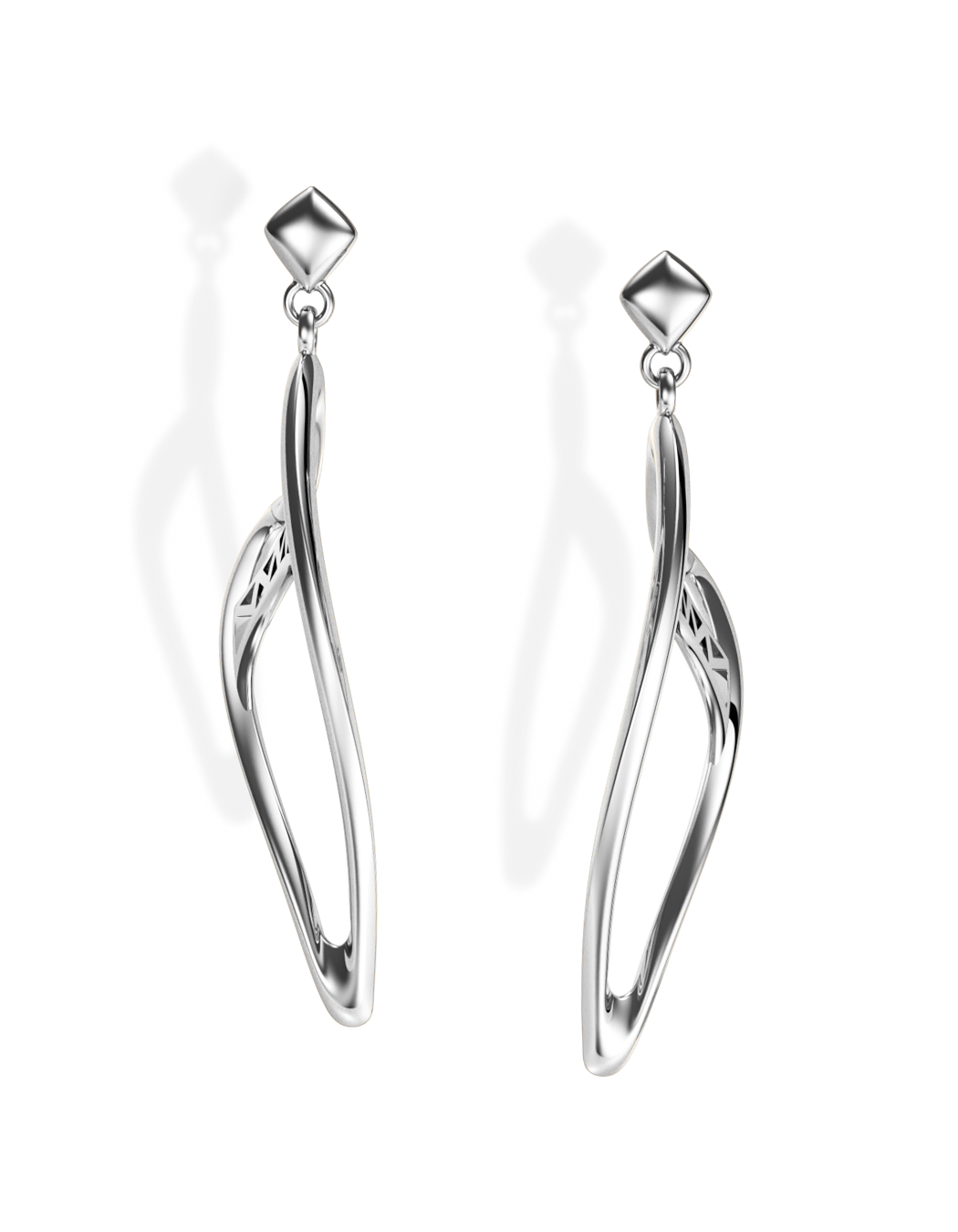 SHARK ILLUSION EARRINGS